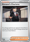 Giovanni’s Charisma: Uncommon 161/165 (MEW)