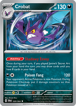 Crobat: Uncommon 029/064 (SFA)