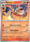 Flareon: Rare 136/165 (MEW)