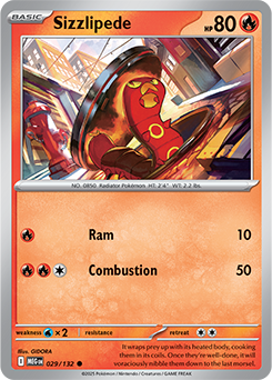 Sizzlipede: Common 029/132 (MEG)