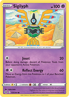 Sigilyph: Common 123/264 (Fusion Strike)