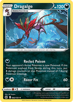 Dragalge: Rare 082/159 (Crown Zenith)