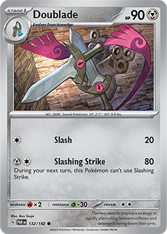 Doublade: Common 132/182 (PAR)