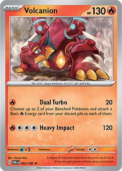 Volcanion: Rare 022/182 (PAR)