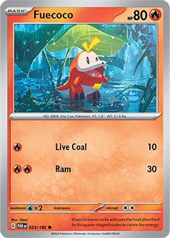 Fuecoco: Common 023/182 (PAR)
