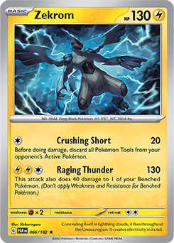 Zekrom: Rare 066/182 (PAR)