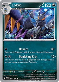 Lokix: Rare 122/182 (PAR)