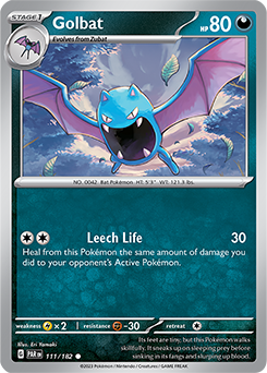 Golbat: Common 111/182 (PAR)