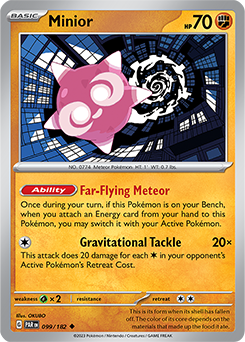 Minior: Uncommon 099/182 (PAR)