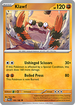 Klawf: Uncommon 105/182 (PAR)