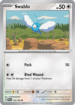 Swablu: Common 152/182 (PAR)