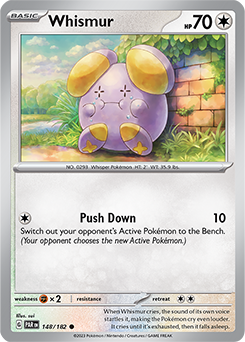 Whismur: Common 148/182 (PAR)