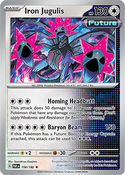 Iron Jugulis: Rare 158/182 (PAR)