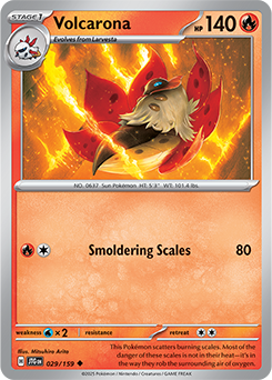Volcarona: Uncommon 029/159 (JTG)