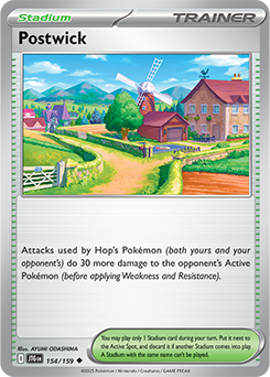 Postwick: Uncommon 154/159 (JTG)