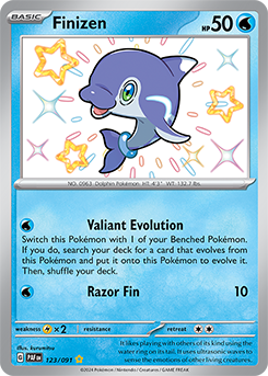 Finizen: Shiny Rare 123/091 (PAF)