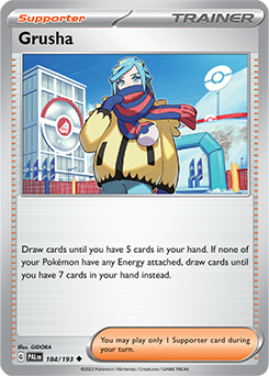 Grusha: Uncommon 184/193 (PAL)