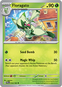 Floragato: Uncommon 014/193 (PAL)