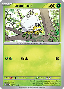 Tarountula: Common 017/193 (PAL)