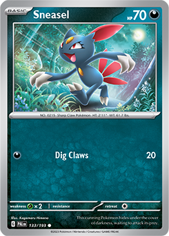 Sneasel: Common 133/193 (PAL)