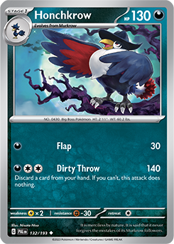 Honchkrow: Uncommon 132/193 (PAL)