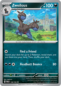 Zweilous: Uncommon 139/193 (PAL)
