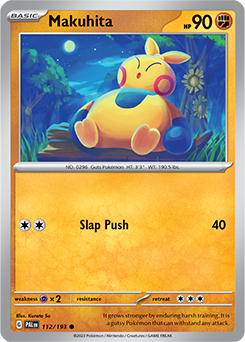 Makuhita: Common 112/193 (PAL)