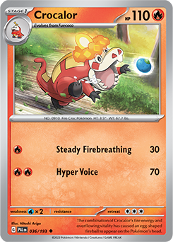 Crocalor: Uncommon 036/193 (PAL)