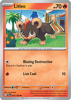 Litleo: Common 031/193 (PAL)