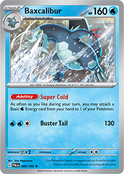 Baxcalibur: Rare 060/193 (PAL)