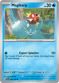 Magikarp: Common 042/193 (PAL)