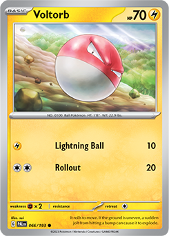 Voltorb: Common 066/193 (PAL)