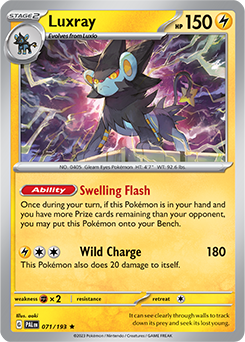 Luxray: Rare 071/193 (PAL)