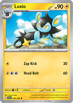 Luxio: Uncommon 070/193 (PAL)