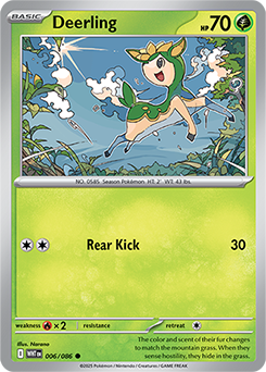 Deerling: Common 006/086 (WHT)