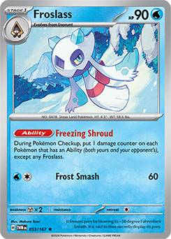 Froslass: Rare 053/167 (TWM)