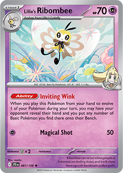 Lillie’s Ribombee: Rare 067/159 (JTG)