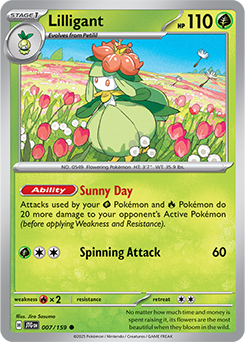 Lilligant: Common 007/159 (JTG)