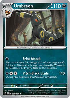 Umbreon: Rare 059/131 (PRE)