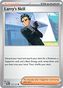 Larry’s Skill: Common 115/131 (PRE)
