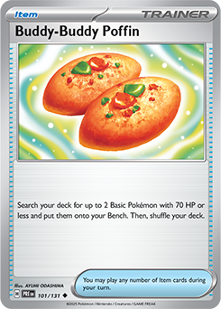 Buddy-Buddy Poffin: Uncommon 101/131 (PRE)