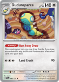 Dudunsparce: Rare 080/131 (PRE)