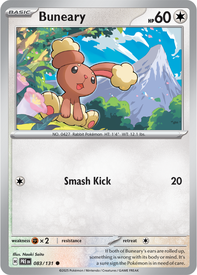 Buneary: Common 083/131 (PRE)
