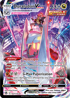 Duraludon VMAX: Ultra Rare TG21/TG30 (Silver Tempest)
