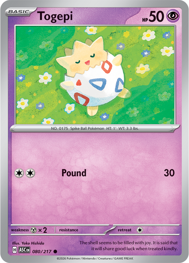 Togepi: Common 080/217 (ASC)