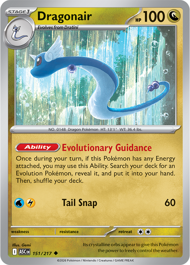 Dragonair: Uncommon 151/217 (ASC)