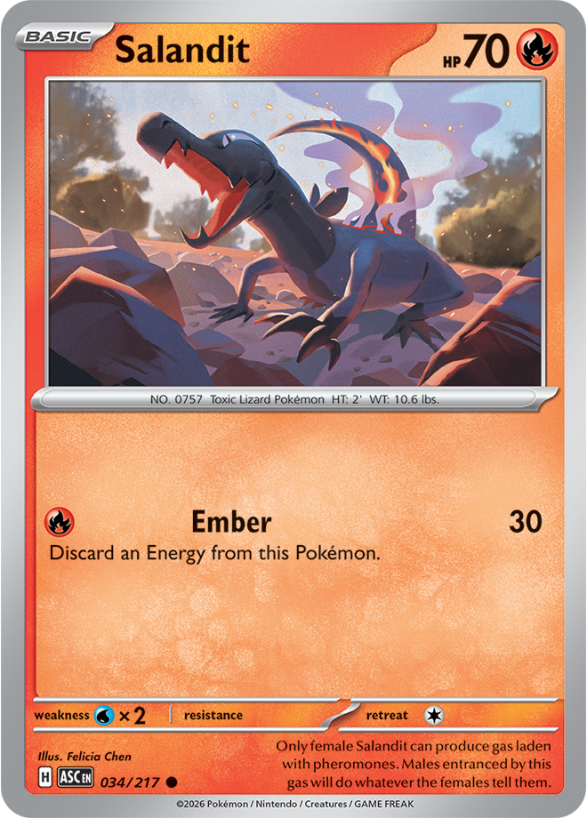 Salandit: Common 034/217 (ASC)