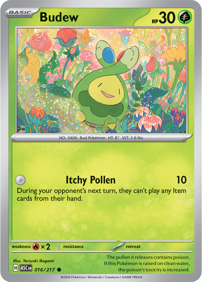 Budew: Common 016/217 (ASC)