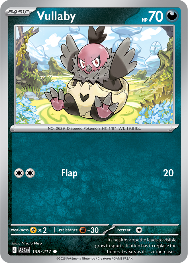 Vullaby: Common 138/217 (ASC)