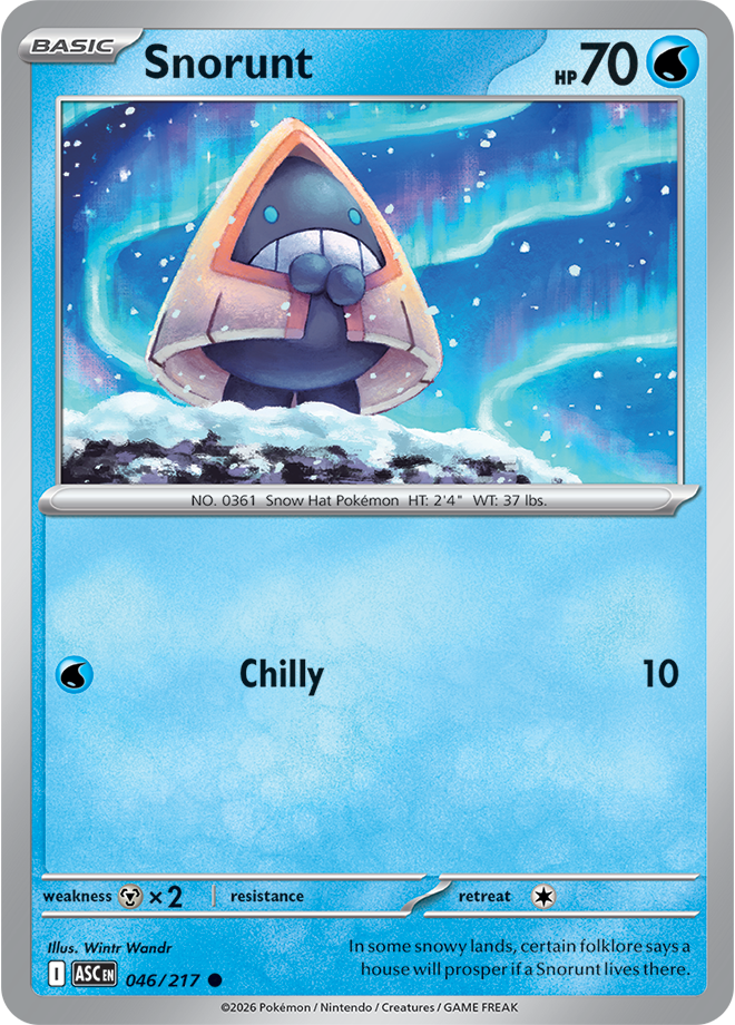 Snorunt: Common 046/217 (ASC)